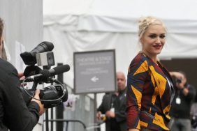 Gwen Stefani, L.A.M.B. top, fashion week, runway show